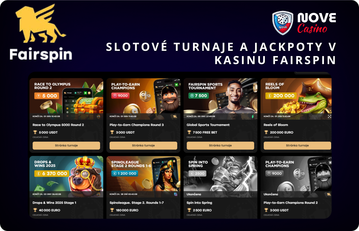 Fairspin Slotové turnaje